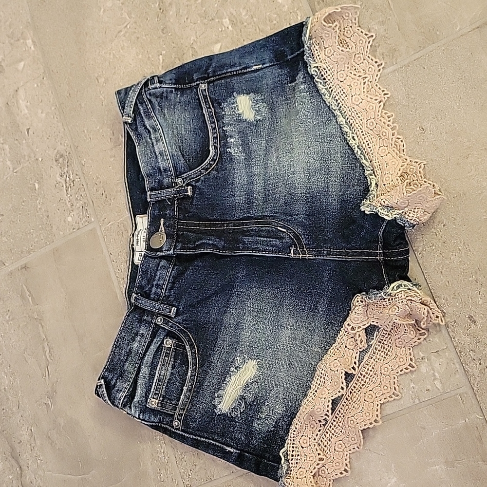 Free people Jean shorts